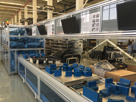 AUTOMATIC WELDING LINE FOR AUT